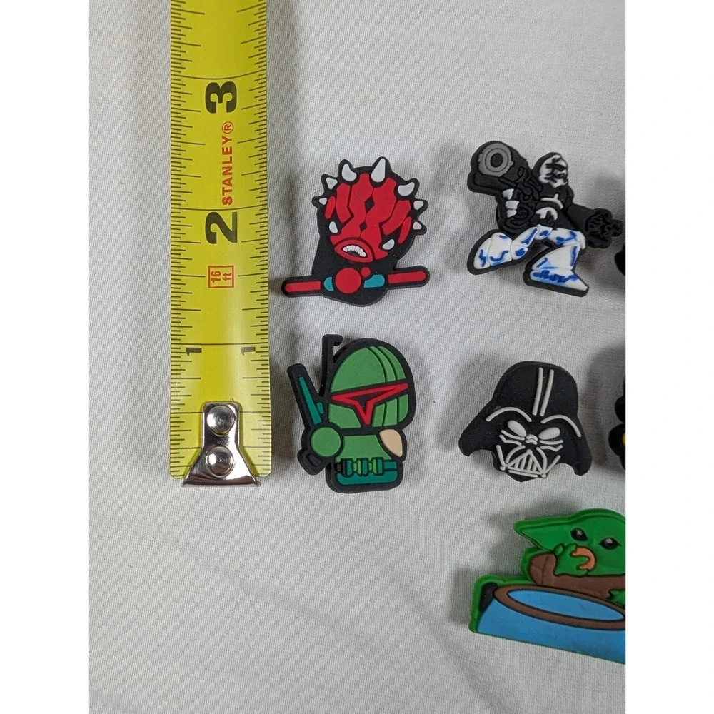 Star Wars Jibbitz Shoe Charms Various Characters Lot Of 10